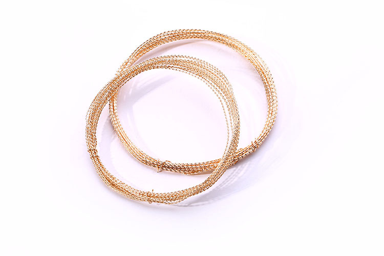 美国14k包金 金线 纽纹线 麻花线 天然水晶绕线造型线半硬线-阿里巴巴