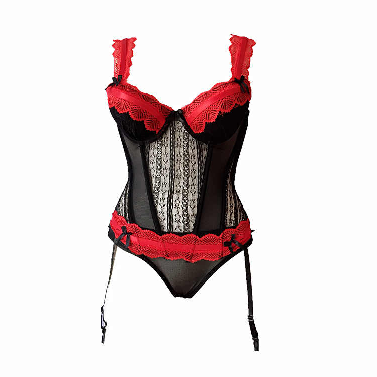 欧美情趣内衣 蕾丝宫廷情趣马甲束身衣 性感成人情趣内衣制服诱惑
