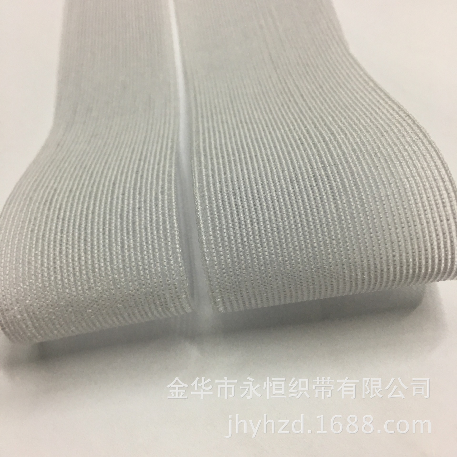 Factory Supply Fish Silk Elastic Band High Strength Fishing Line Woven Elastic Tape Transparent Woven Ribbon