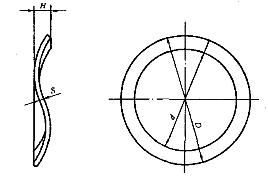 电机用波形垫圈