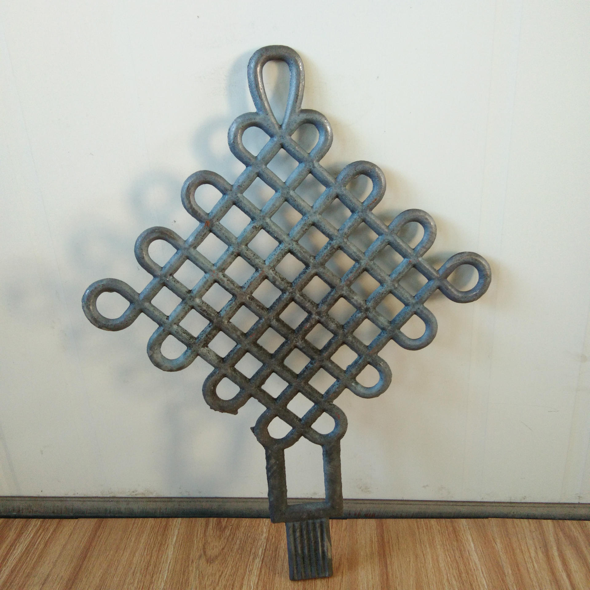 铸铁花件 中国结门花 可定制大门 牌坊 护栏配件一件代发