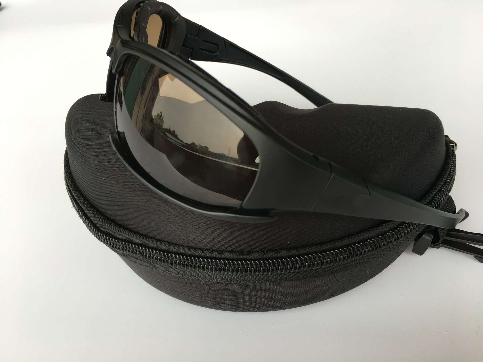 x7军版偏光眼镜 防风沙摩托骑行风镜防弹镜