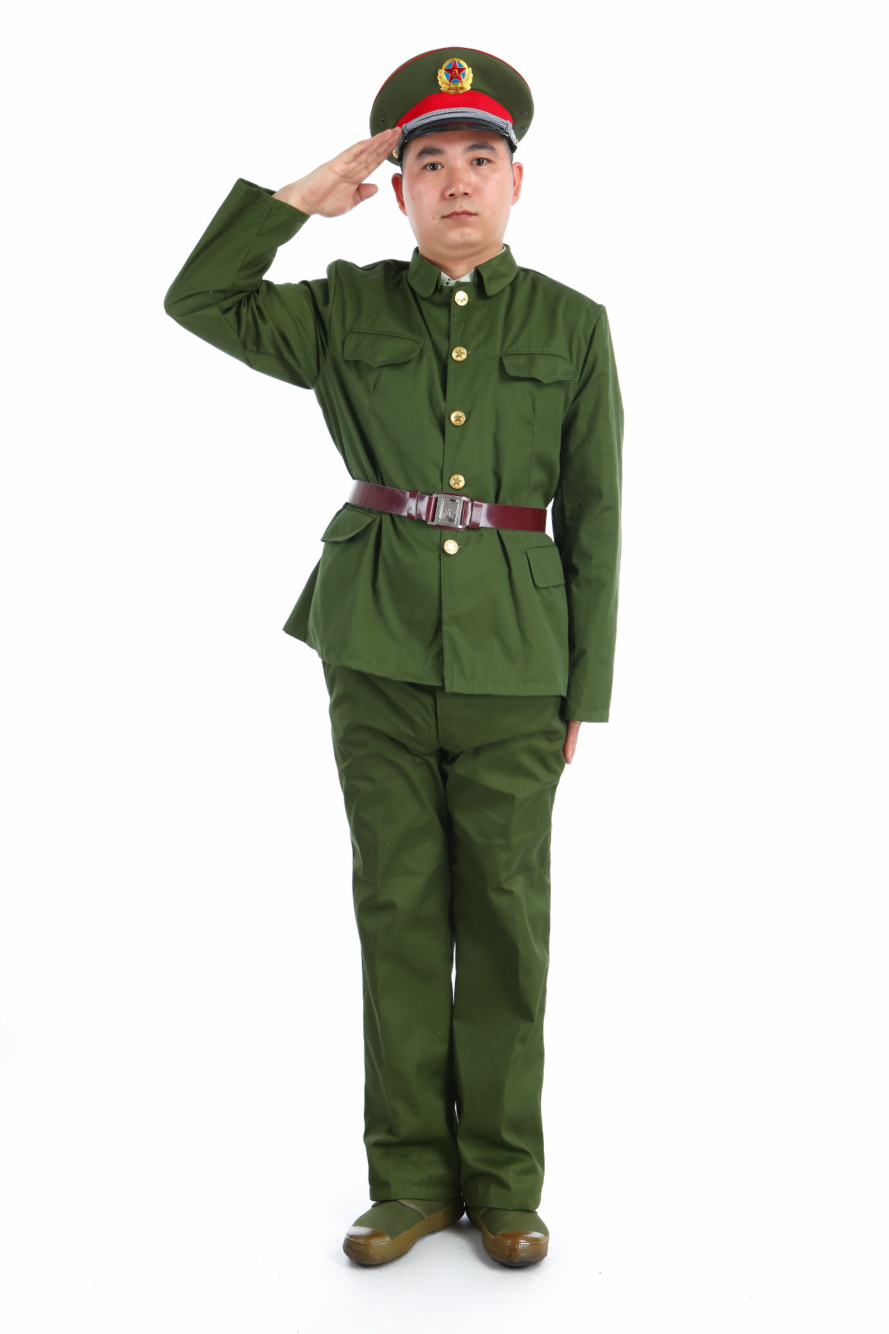 87涤卡士官冬常服 教官服 聚会演出服 酒店工作服