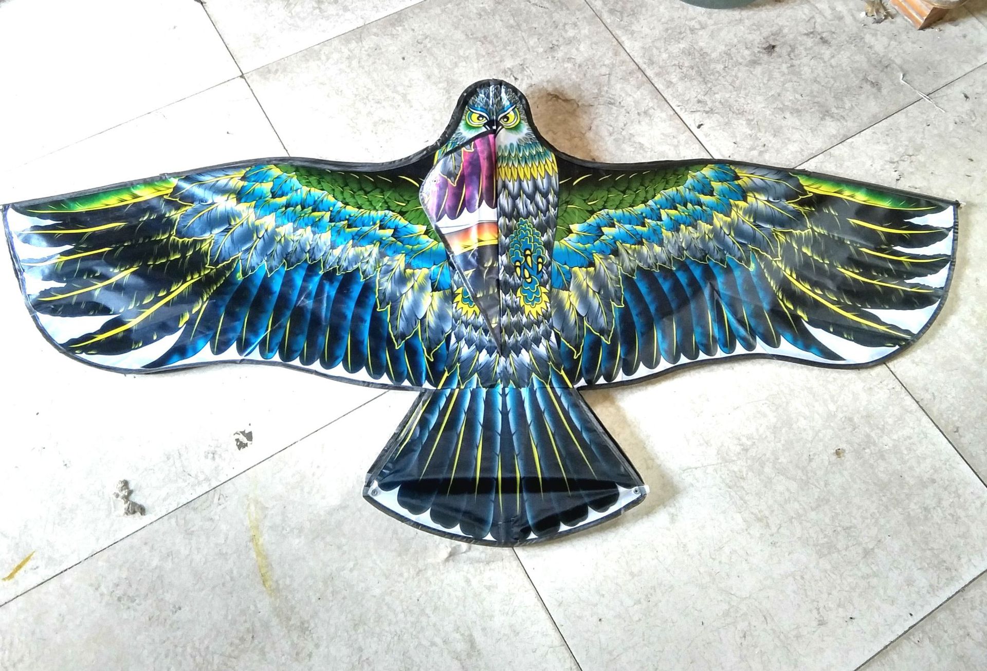 精品老鹰风筝潍坊风筝 宽翅精品鹰优质亮布精细做工厂家原创