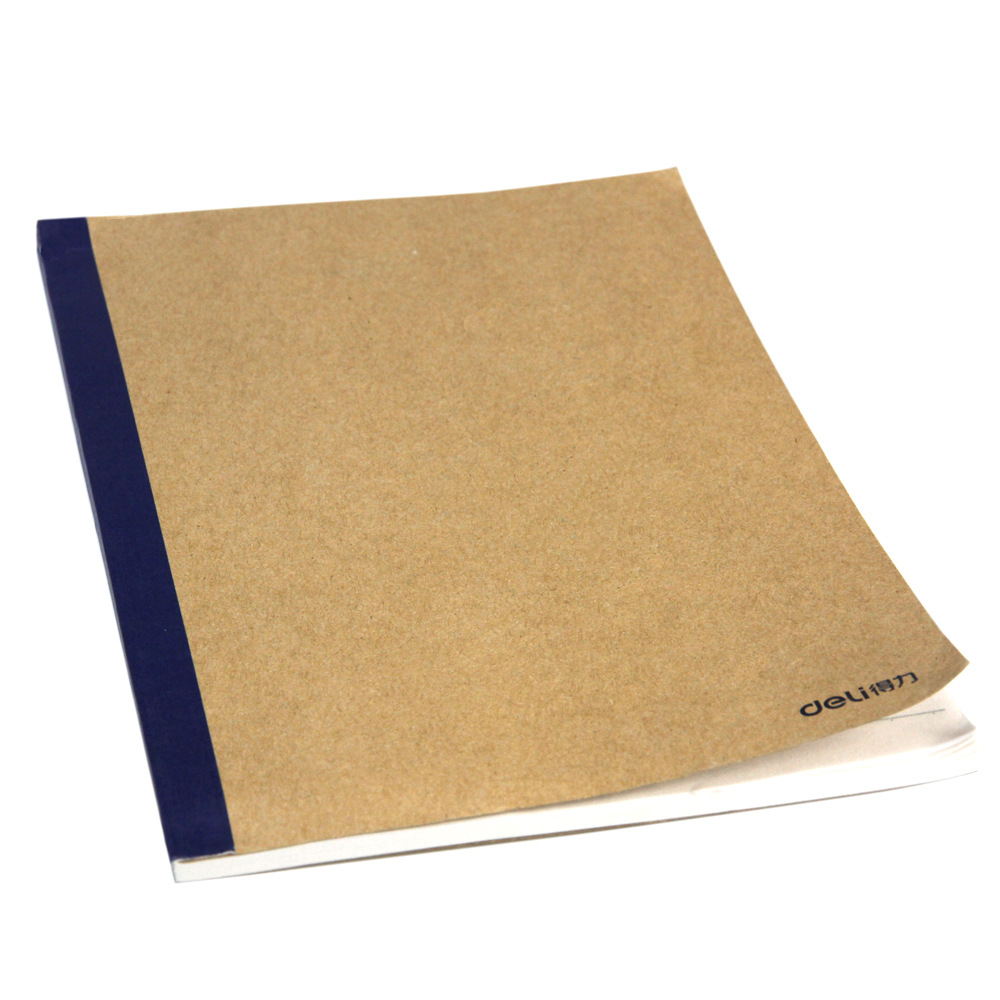 得力7674 60张纸a5时尚牛皮软面抄 记事本 笔记本 a5软面抄