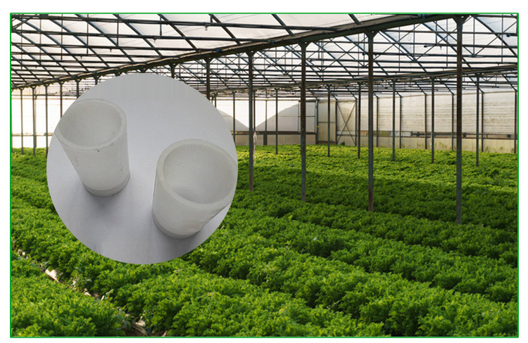 温室大棚配件护套 蔬菜大棚全新塑料大棚管配件 大棚配件护套