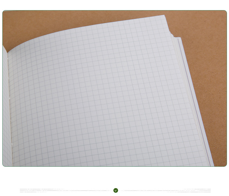 520网格本a5硬面空白方格本笔记本记事本子文具格子加厚日记本