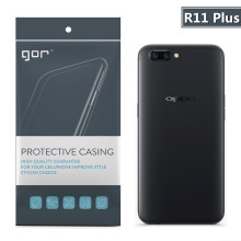 GOR 适用于OPPO R11 Plus保护壳 R11 Plus手机保护套 透明TPU软壳