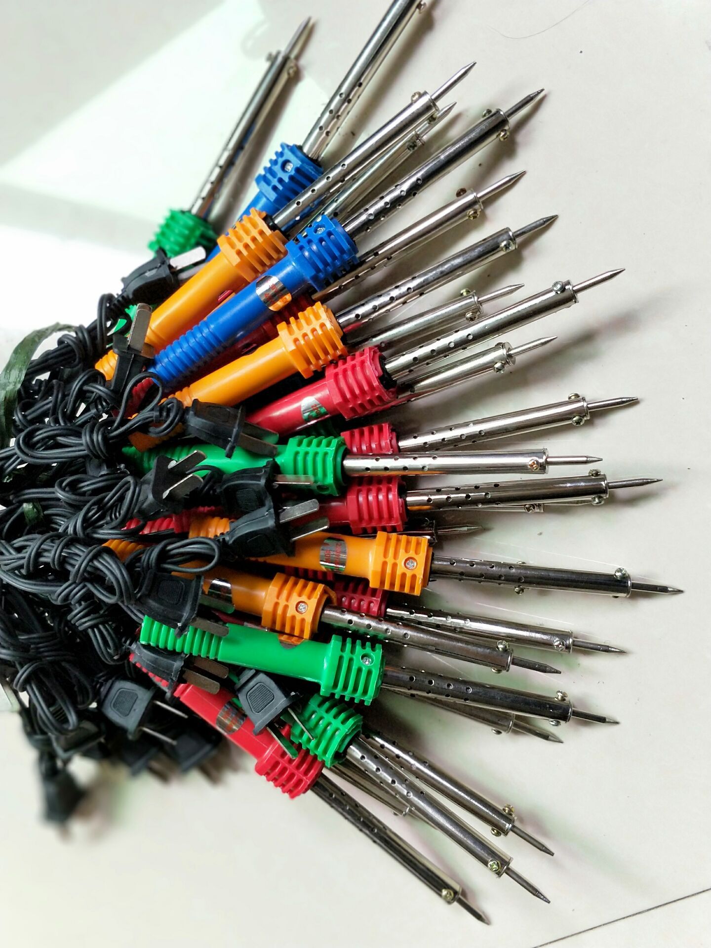 套装松香焊锡电烙铁 电烙铁 外热式 胶柄 40w 尖头 维修工具