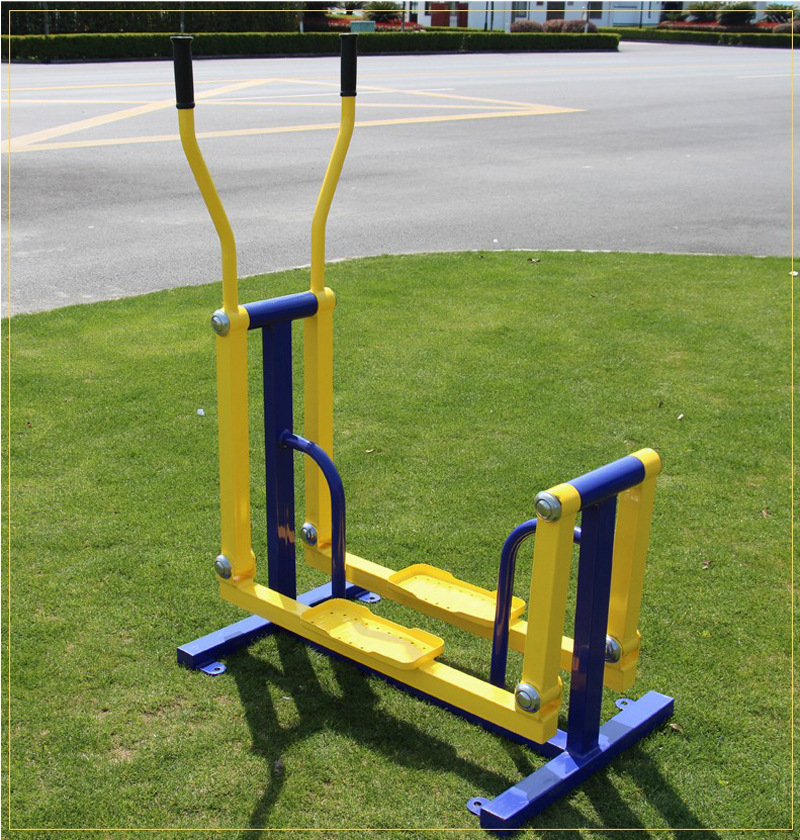 供应 单人平步机 臂力腿力锻炼户外健身器材健身路径可定制坚固