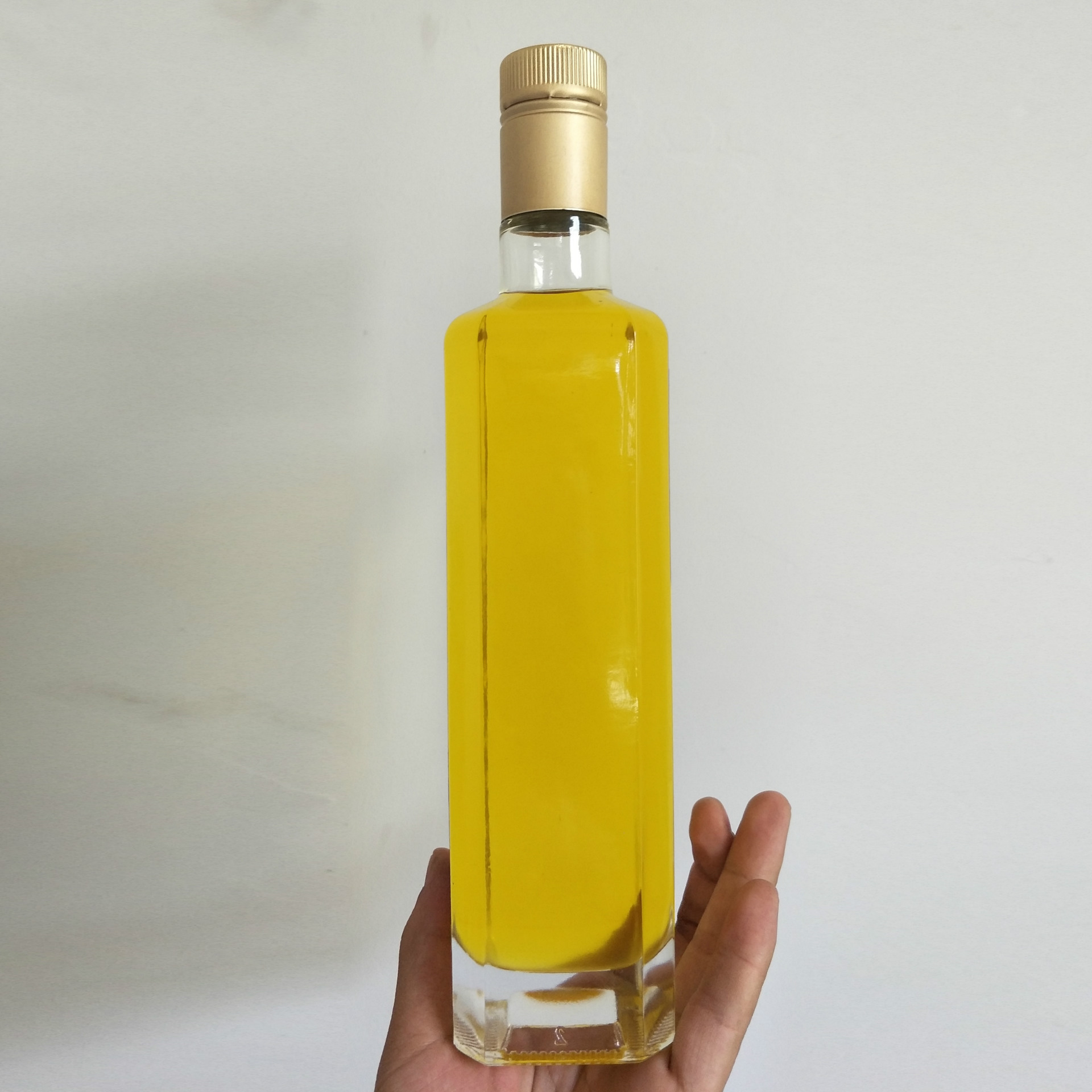 高档300ml500ml750ml 山茶油瓶 玻璃油瓶 logo定制