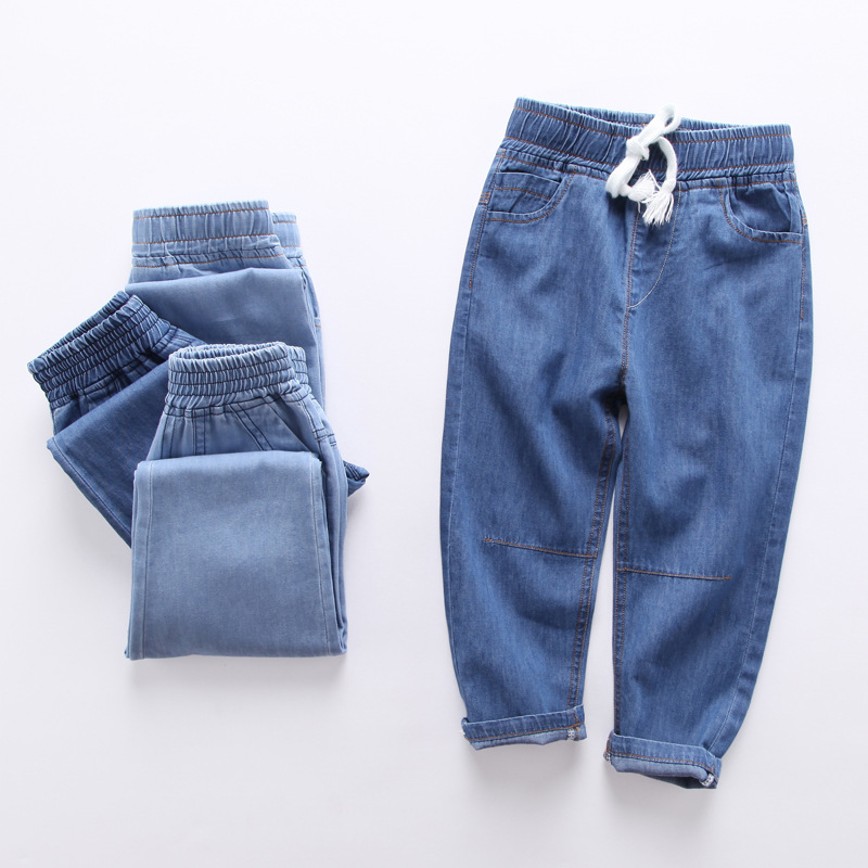 2022 Spring/Summer Children's Anti-Mosquito Pants Thin Crawler One Piece Dropshipping Boys' Jeans Babies' Trousers Girls' Crawler