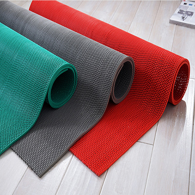 浴室卫生间淋浴门前防滑地毯s型pvc地垫户外镂空隔水塑料网眼脚垫