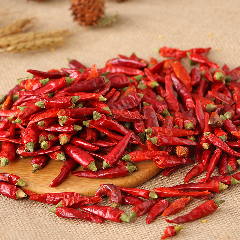 新品贵州满天星自然晒干红辣椒中餐冒菜串串火锅底料含量500g