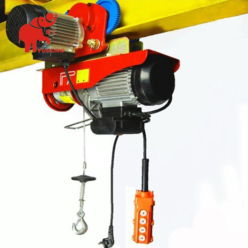推荐小型葫芦家用小吊车1t家用微型钢丝绳葫芦