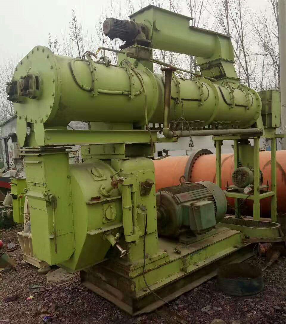 二手畜禽饲料生产线 二手正昌品牌颗粒机 二手420畜禽饲料颗粒机