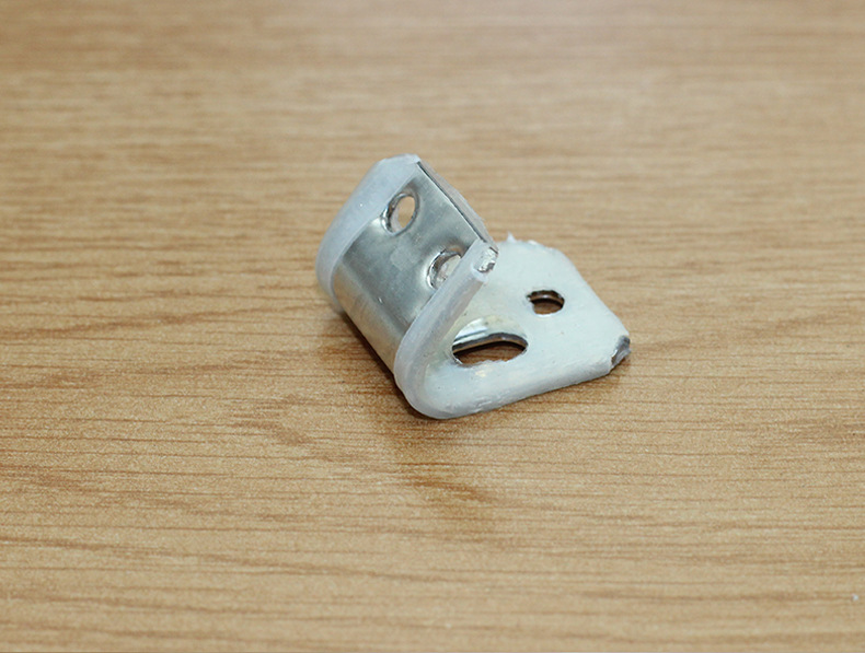 0mm五孔半套胶弹簧夹卡扣连接家具沙发五金配件