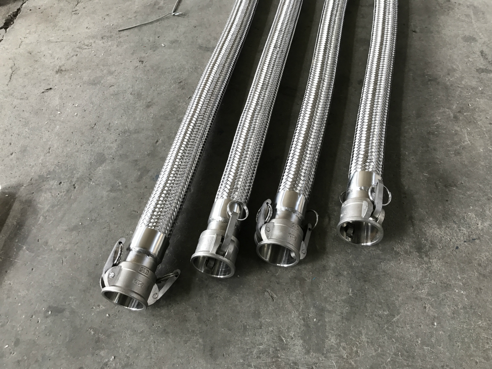 不锈钢波纹管 高温高压管 304快速接头软管 编织金属软管