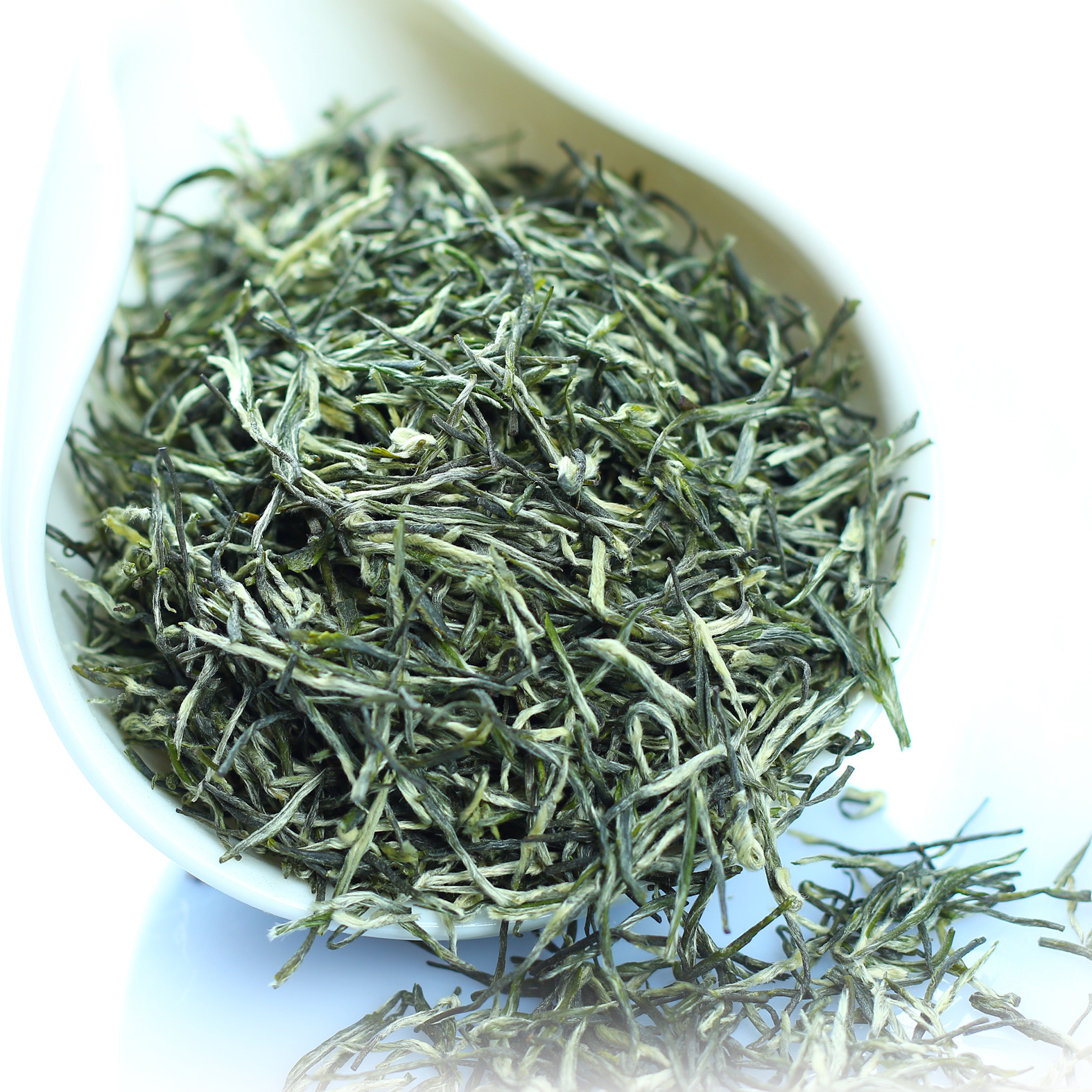 2018散装茶叶春茶批发素毛峰高香绿茶峨眉雪芽明前绿茶量大从优