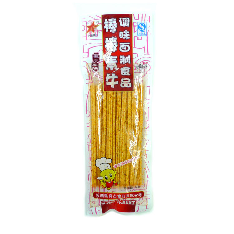 8090后童年怀旧素食零食 棒棒牛调味面制品素食 辣条20g
