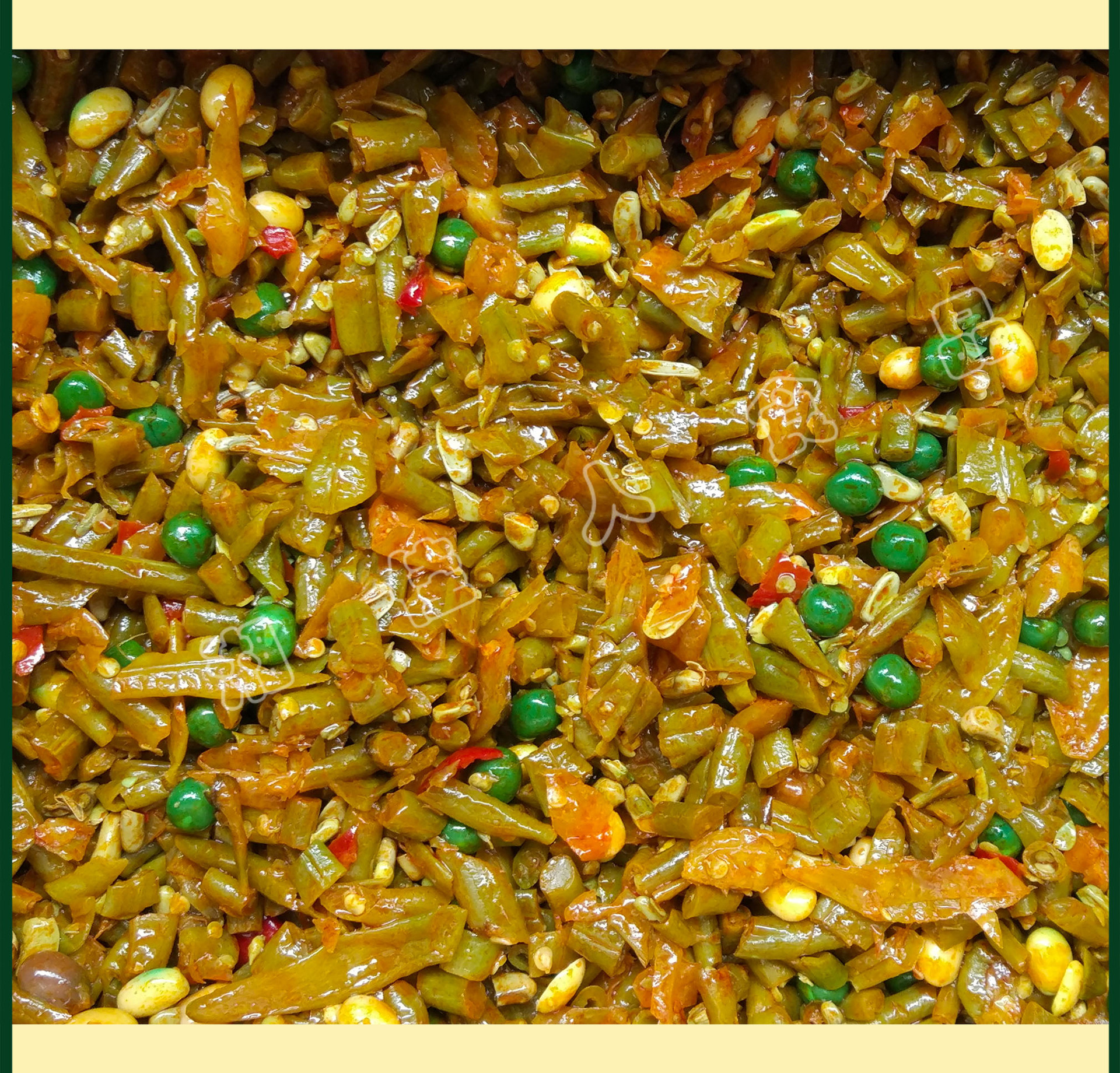 特产 散装 豆豆香酱腌菜 手工酸豆角下饭菜 酱菜小菜配菜 批发