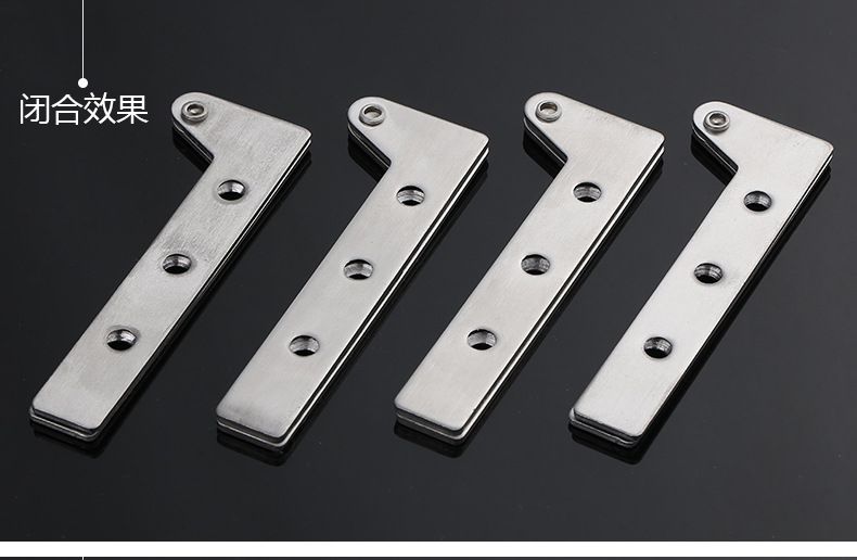 上下合页天地转轴铰链 7字型门轴不锈钢鸡嘴铰180度旋转门轴合页