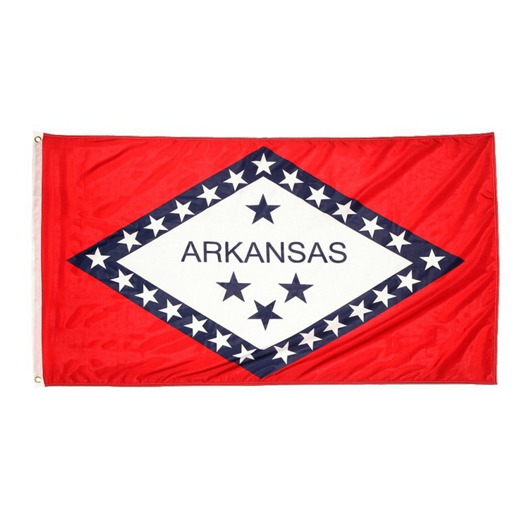 美国各州国旗 阿肯色州旗 90x150cm arkansas flag