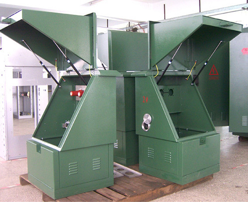 电缆转接箱欧式dfw高压电缆分支箱分接箱一进一出不锈钢外壳10kv