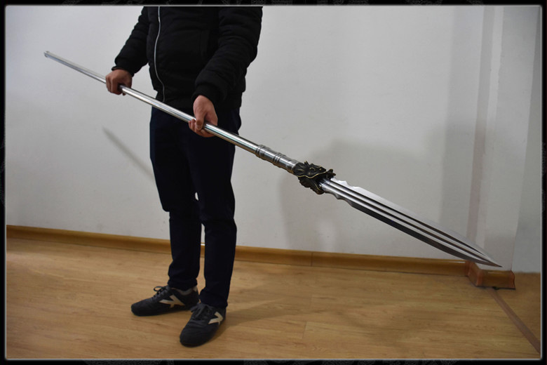 正品龙泉猛虎霸王枪赵云枪红缨枪武术长枪长矛十八般兵器 未开刃