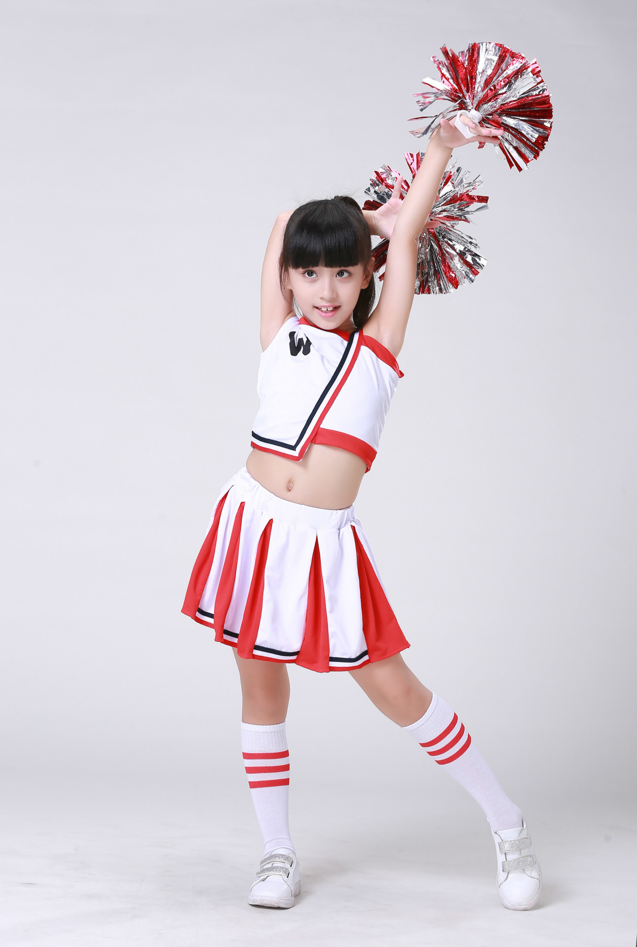 新款篮球足球宝贝啦啦队服啦啦操服装表演服学生儿童拉拉队演出服