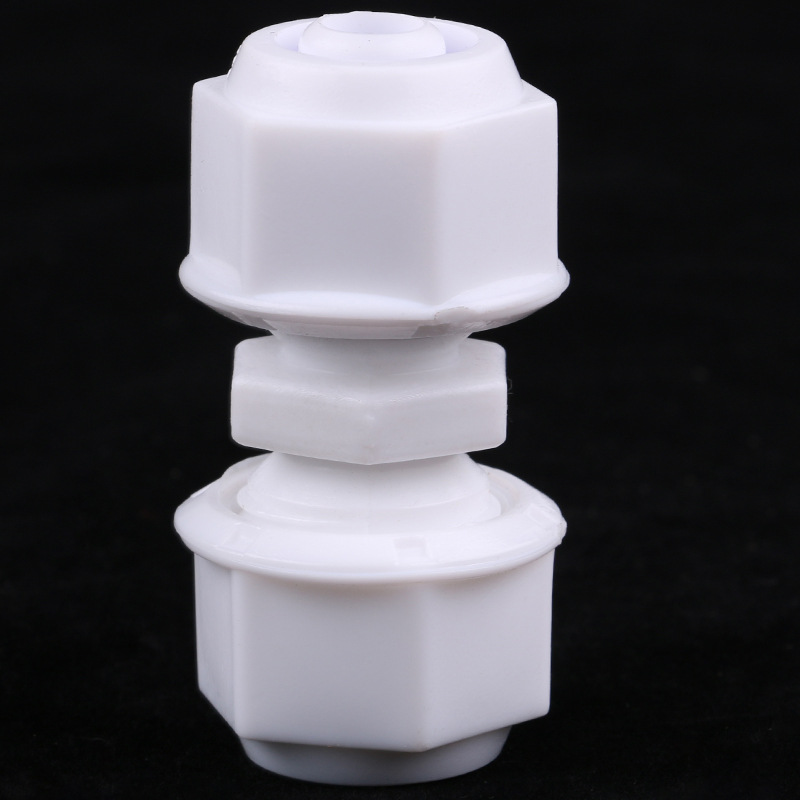 pom等径直接 铝塑管太阳能管接头配件 内丝外丝直插式快接厂家