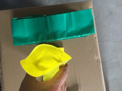 厂家直销 彩色pvc热收缩膜仿铝管色膜 pvc热缩袋可加工定制现货