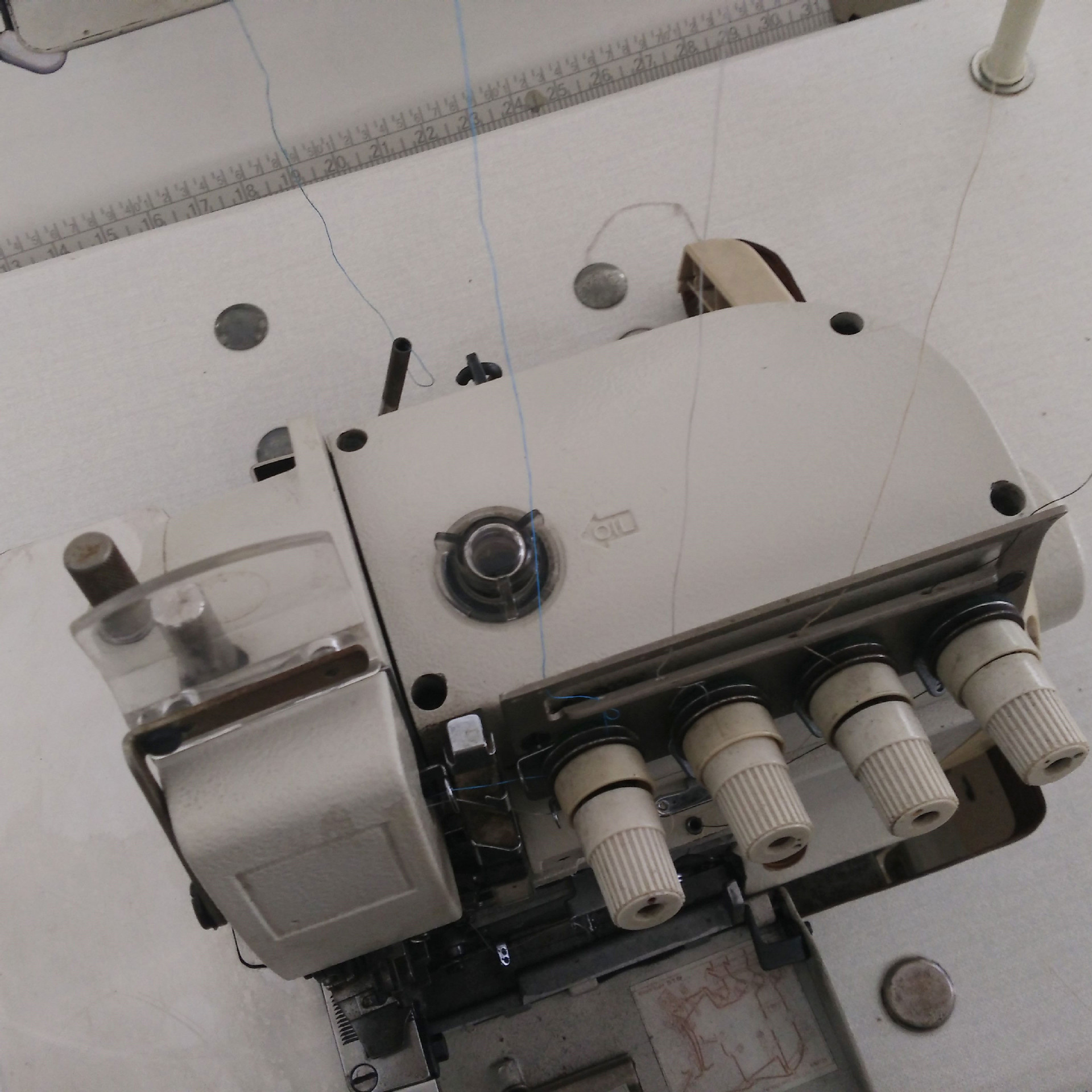 供应五线锁边机 二手工业缝纫机 国产包缝机 8成新包边机