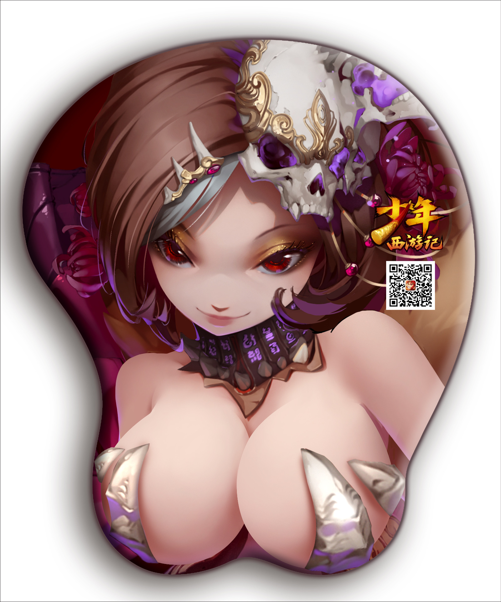 科栎达立体鼠标垫日本3d动漫鼠标垫硅胶护腕性感美女鼠标垫