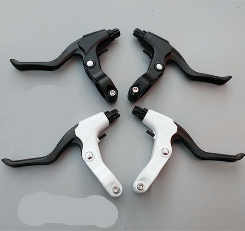 邮自行车刹车把 山地车铝合金刹把单车手闸把v刹碟刹车把手柄配件