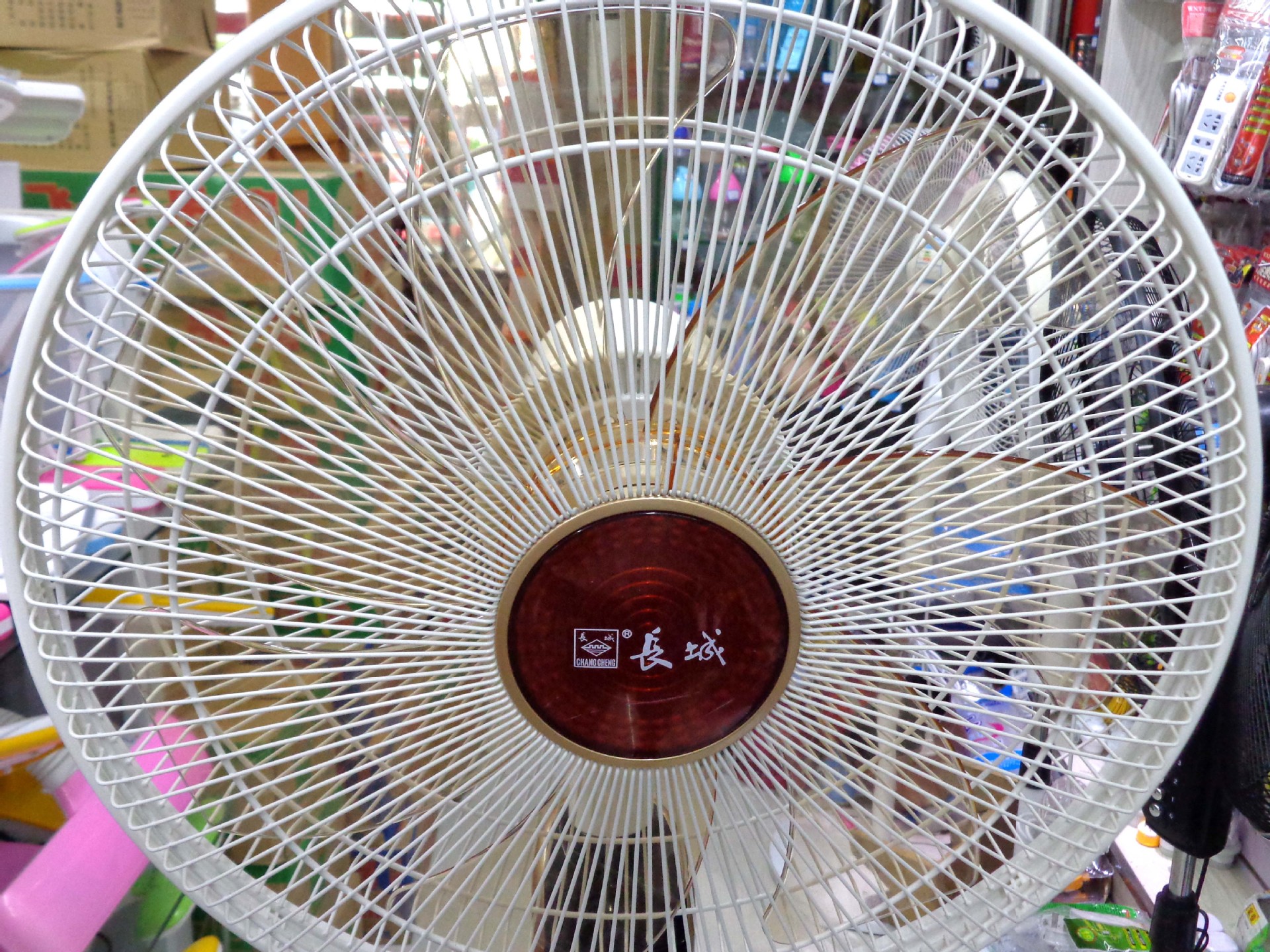 长城落地扇16寸411型 七叶语音遥控家用风扇