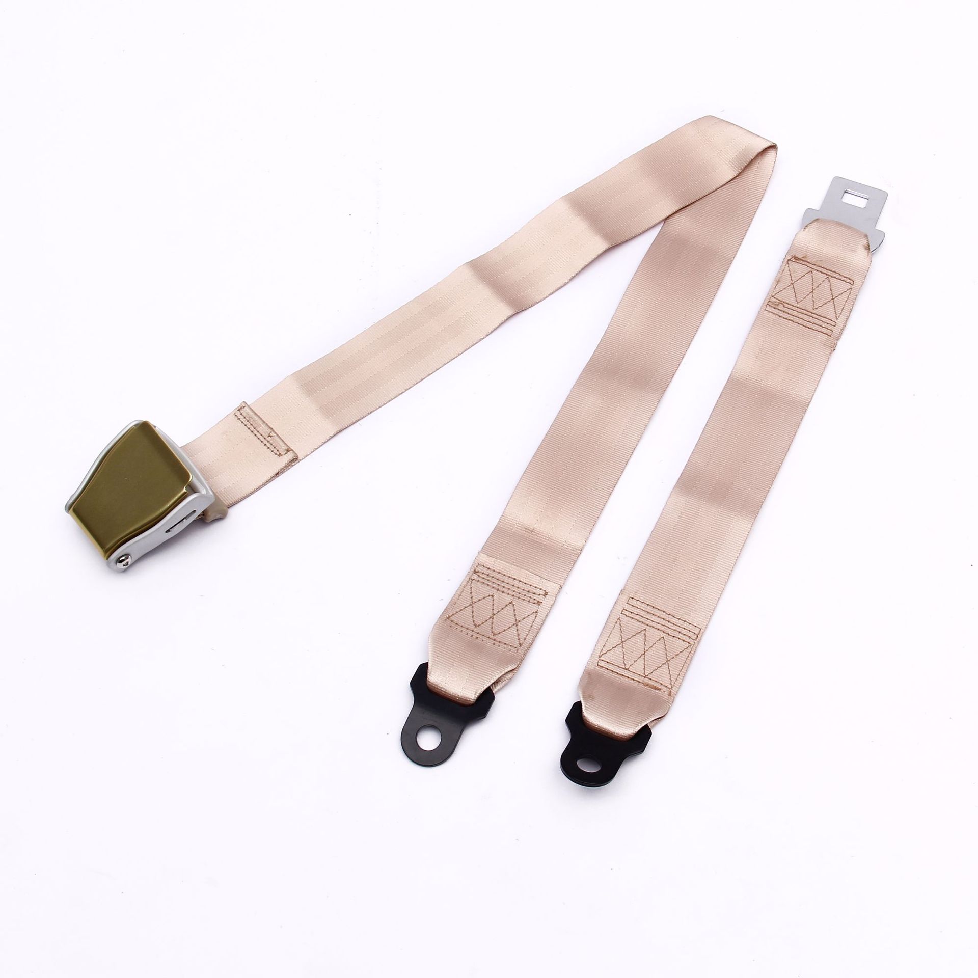 铝合金飞机两点式安全带 飞机安全带 铝合金电泳盖飞机安全带