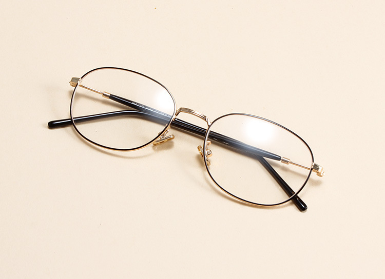 复古小方框金属合金金属眼镜框男女款百搭文艺超轻镜架配镜5228