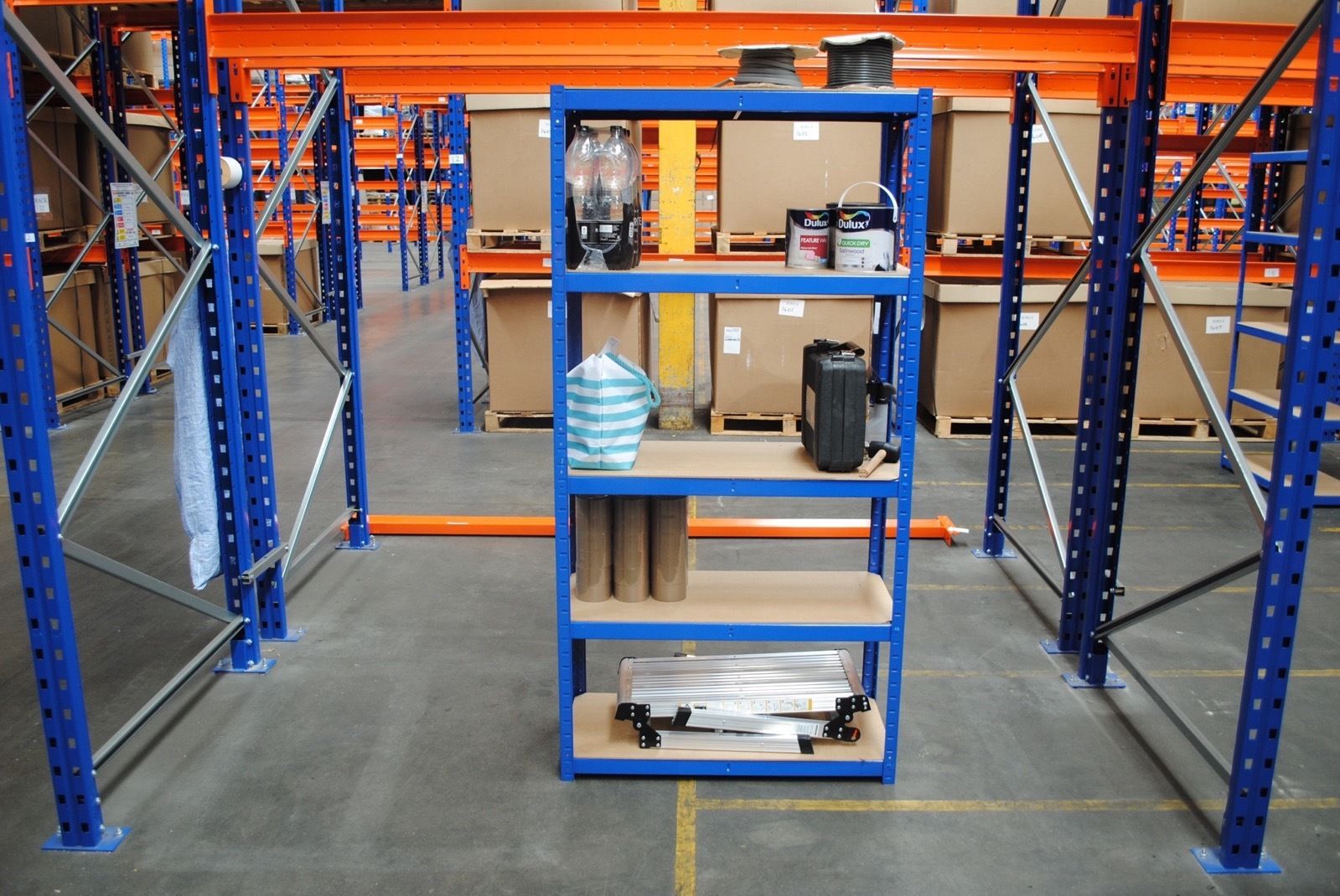 仓储仓库库房货架 金属五金货架 金属置物架