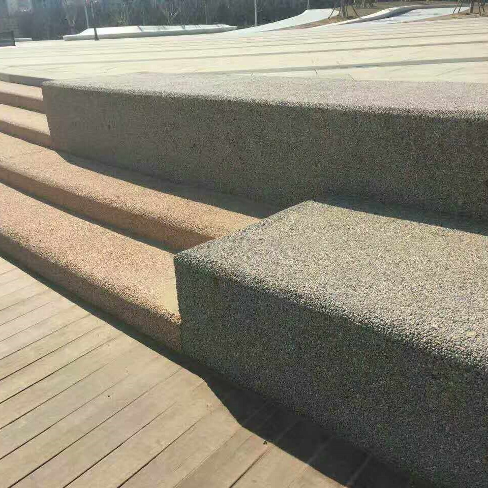 米黄色水洗石 白色黄色黑色红色五彩洗米石 胶粘石鹅卵石碎石砾石