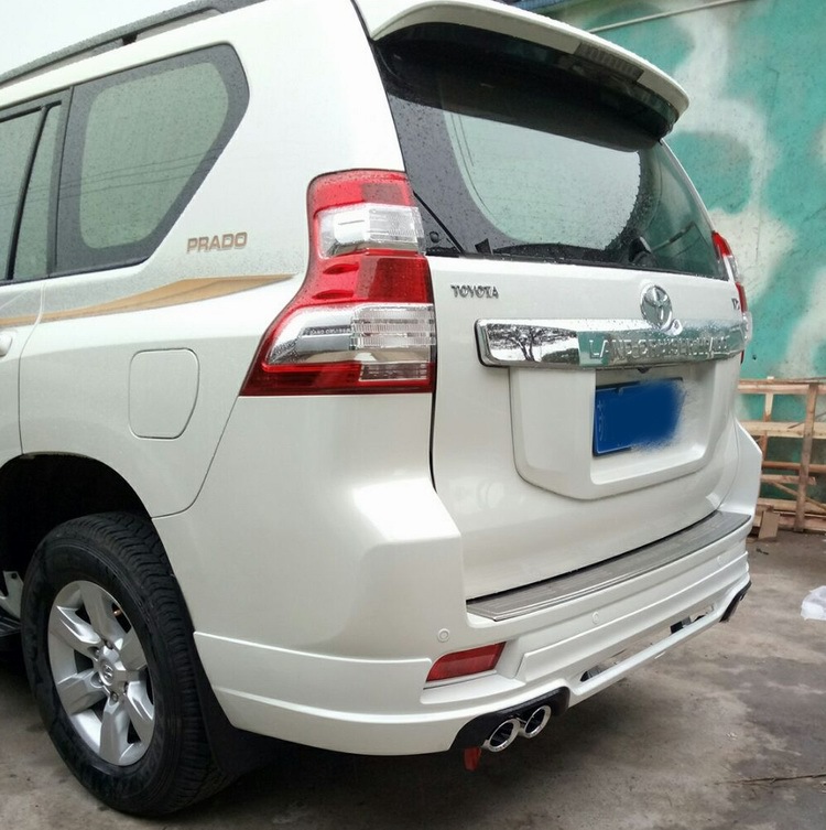 丰田普拉多改装wald大包围 霸道包围 普拉多2700改装前杠中网后唇