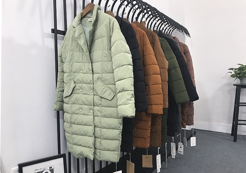 走份女装尾货清仓棉衣女中长款2017新款棉服韩版棉袄冬季品牌折扣