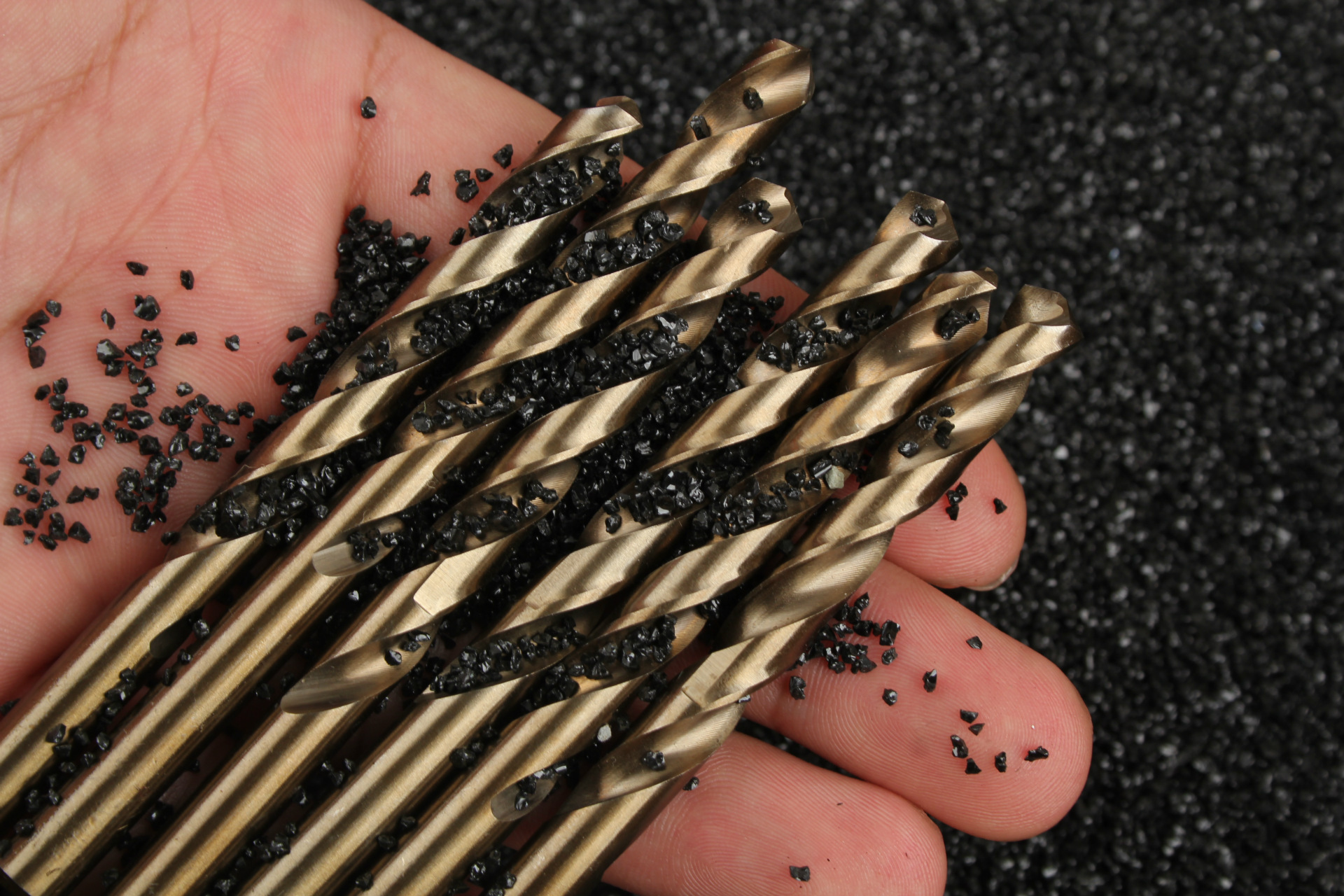 厂家直销金属磨制高速钢直柄麻花钻头手电钻工具