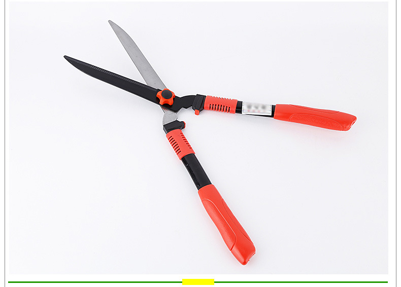 翘头草坪剪 锰钢包塑柄绿篱剪园艺修枝大剪刀 城市绿化专用剪