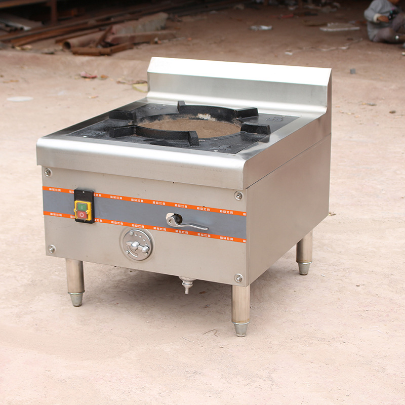 韩式单眼低汤灶 食堂餐厅商用不锈钢燃气炉 多功能矮仔炉