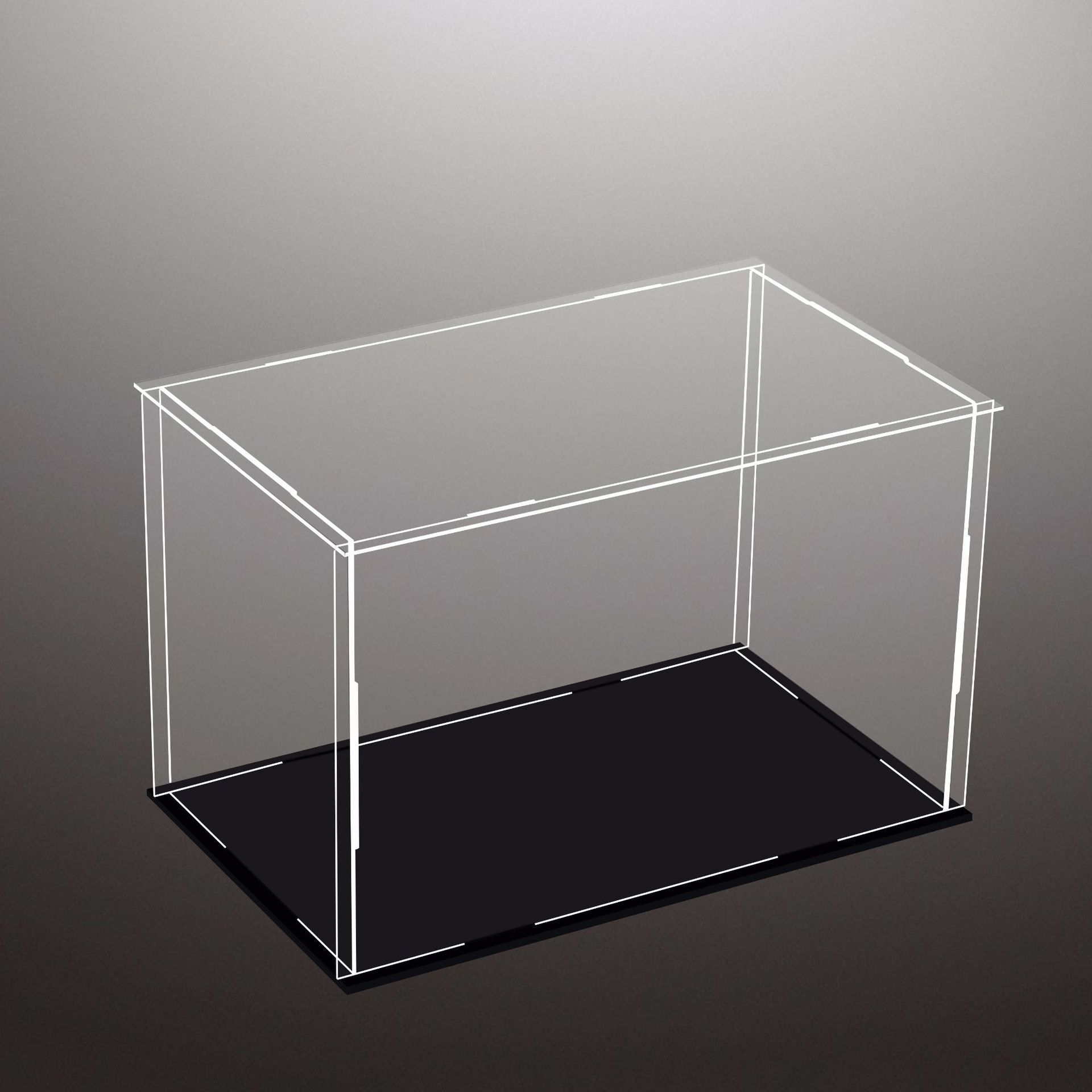 亚克力展示盒手办模型盒子透明有机玻璃玩具防尘玻璃罩茶叶盒定做