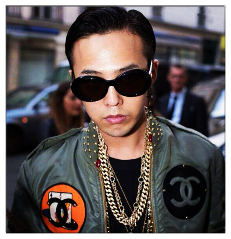 zico禹智皓二痣日韩同款钛钢男女情侣志龙项链街头嘻哈饰品定制