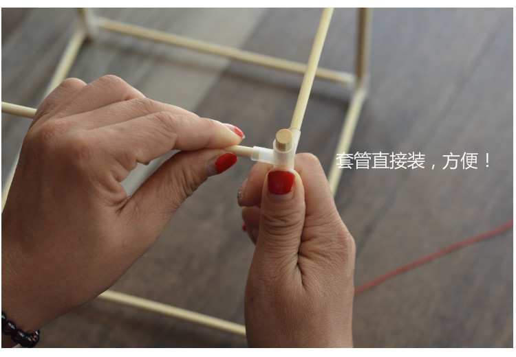 灯笼新年元宵手工灯笼diy材料 灯笼架春节灯笼 儿童制作幼儿园