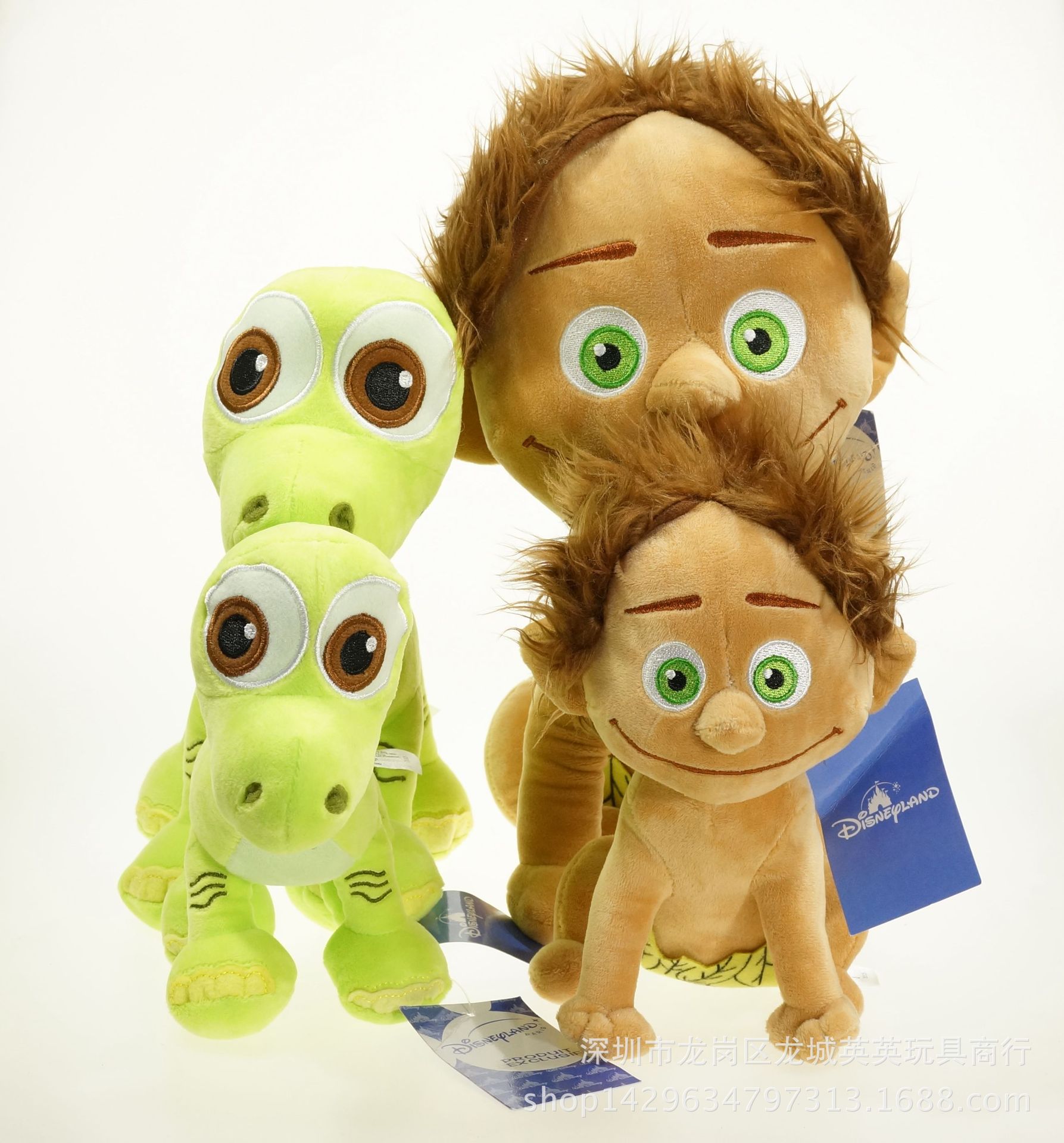 点点spot雷龙恐龙当家 the good dinosaur小男孩公仔毛绒玩具