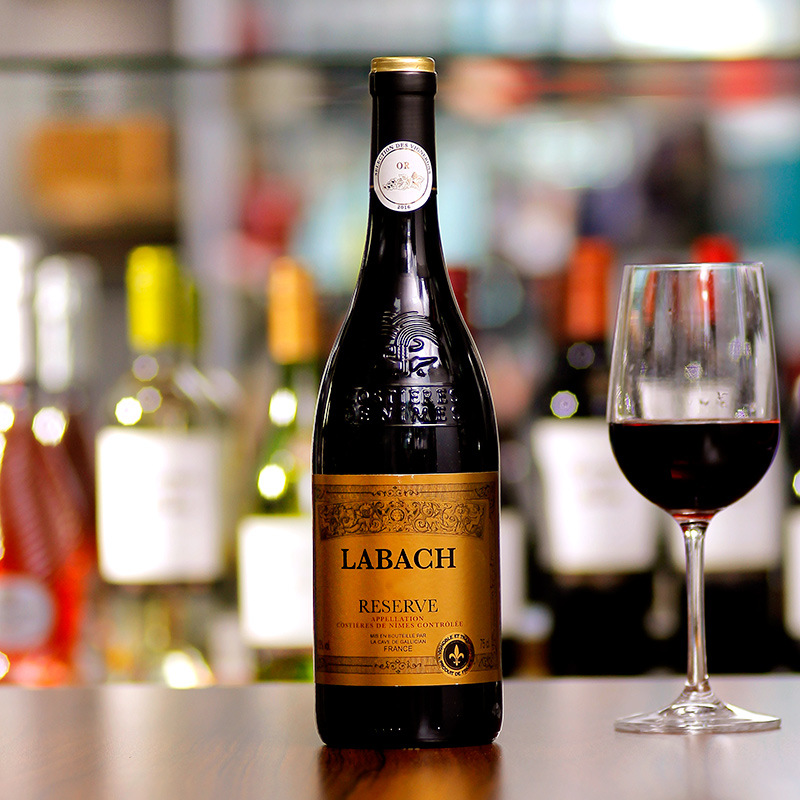 法国原装原瓶 进口红酒 罗纳河谷aoc干红葡萄酒 批发代理750ml